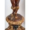 Paire de porte jardinières, Indiens d’Amérique, XIXème siècle, Bois sculpté et peint | Biron Paire de porte jardinières, Indiens d'Amérique, XIXème siècle, Bois sculpté et peint