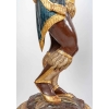 Paire de porte jardinières, Indiens d’Amérique, XIXème siècle, Bois sculpté et peint | Biron Paire de porte jardinières, Indiens d'Amérique, XIXème siècle, Bois sculpté et peint