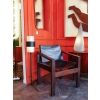 Lampadaire en lucite granitée et métal laqué noir, années 1950 | Biron |||||