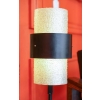 Lampadaire en lucite granitée et métal laqué noir, années 1950 | Biron Lampadaire en lucite granitée et métal laqué noir, années 1950