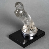 Mascotte Automobile Serre-Livres « Faucon » verre blanc de René LALIQUE | Biron Mascotte Automobile Serre-Livres "Faucon" verre blanc de René LALIQUE