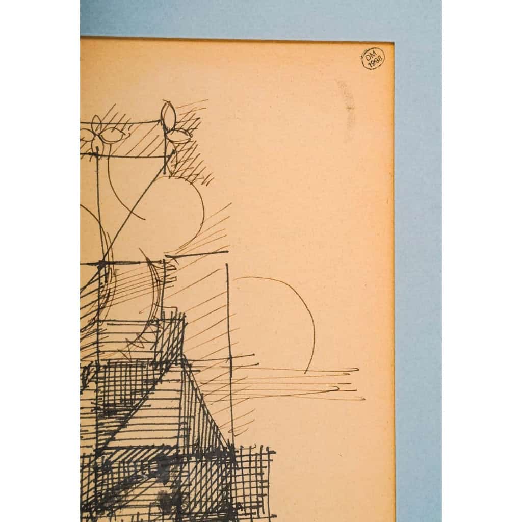 Dora Maar, « Etude géométrique », circa 1966 | Biron Dora Maar, "Etude géométrique", circa 1966