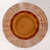 Vase « Laiterons » verre jaune ambré patiné beige de René LALIQUE | Biron Vase "Laiterons" verre jaune ambré patiné beige de René LALIQUE