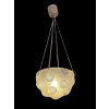 Suspension Plafonnier "Soleil" verre opalescent de René LALIQUE