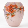 Vase « Fleurs de Pêchers » pâte de verre de Gabriel ARGY-ROUSSEAU | Biron |||||