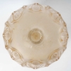 Vase « Tournai » verre blanc patiné sépia de René LALIQUE | Biron Vase "Tournai" verre blanc patiné sépia de René LALIQUE