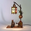 Lampe en bronze de Vienne, XIXème siècle | Biron Lampe en bronze de Vienne, XIXème siècle