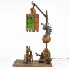 Lampe en bronze de Vienne, XIXème siècle | Biron Lampe en bronze de Vienne, XIXème siècle