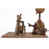 Lampe en bronze de Vienne, XIXème siècle | Biron Lampe en bronze de Vienne, XIXème siècle