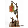 Lampe en bronze de Vienne, XIXème siècle | Biron Lampe en bronze de Vienne, XIXème siècle