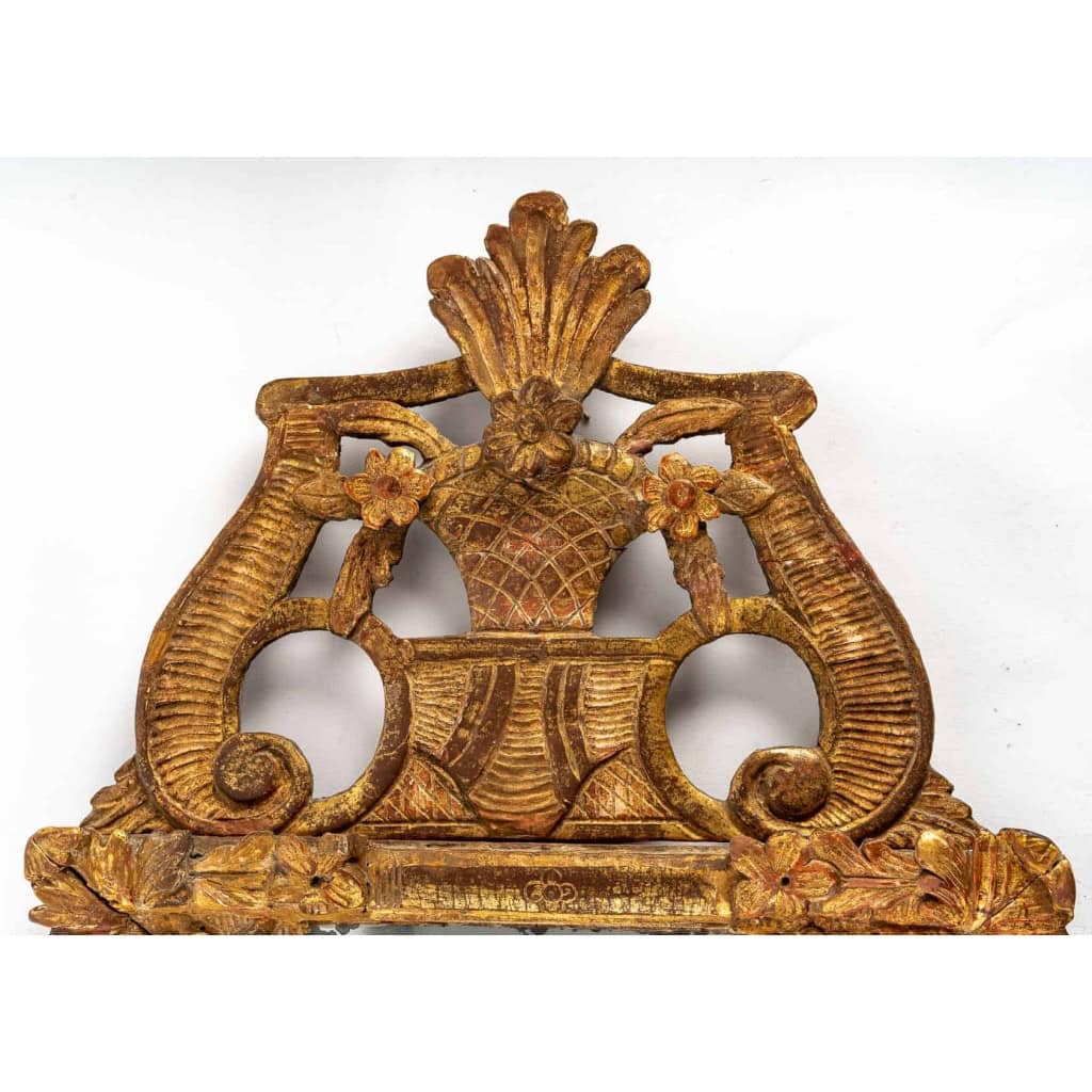Miroir d’époque Louis XIV (1643 – 1715). | Biron Miroir d'époque Louis XIV (1643 - 1715).