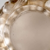 Vase « Avallon » verre blanc patiné sépia de René LALIQUE | Biron Vase "Avallon" verre blanc patiné sépia de René LALIQUE