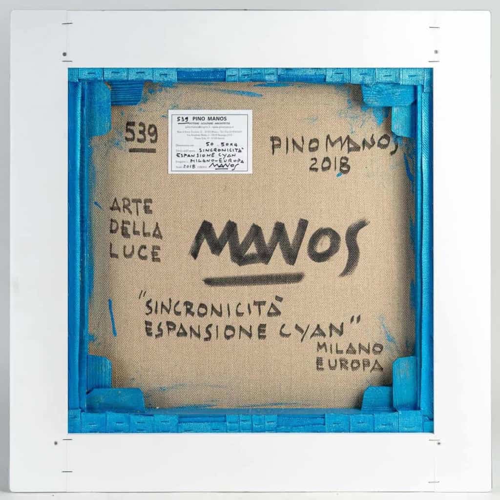 Pino Manos, « Sincronicita Espansione Cyan » | Biron Pino Manos, "Sincronicita Espansione Cyan"