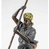 Sculpture Bronze de Vienne, Les chasseurs et le crocodile | Biron Sculpture Bronze de Vienne, Les chasseurs et le crocodile