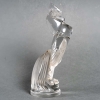 Mascotte Automobile « Coq Houdan » verre blanc de René LALIQUE | Biron Mascotte Automobile "Coq Houdan" verre blanc de René LALIQUE