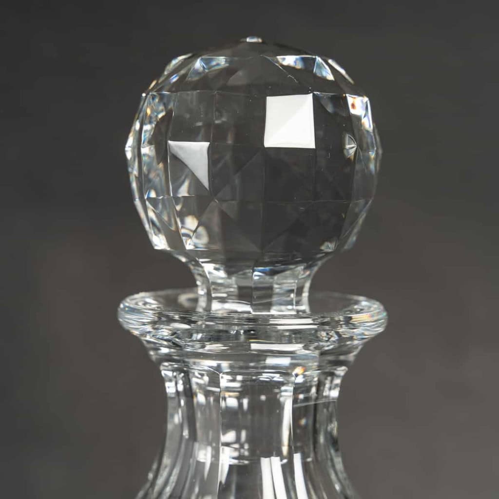Cristallerie De Baccarat , Carafe à Whisky Modèle « Lagny » | Biron Cristallerie De Baccarat , Carafe à Whisky Modèle "Lagny"