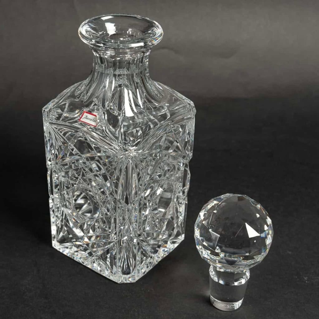Cristallerie De Baccarat , Carafe à Whisky Modèle « Lagny » | Biron Cristallerie De Baccarat , Carafe à Whisky Modèle "Lagny"