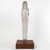 Statue « Source de la Fontaine – Galatée » verre blanc de René LALIQUE | Biron |||||||||