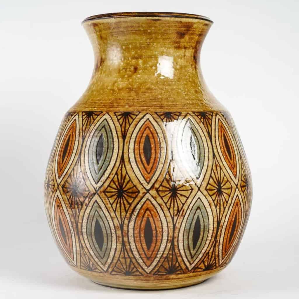 Grand vase en céramique par Jean-Claude Malarmey (1932-1992) | Biron Grand vase en céramique par Jean-Claude Malarmey (1932-1992)