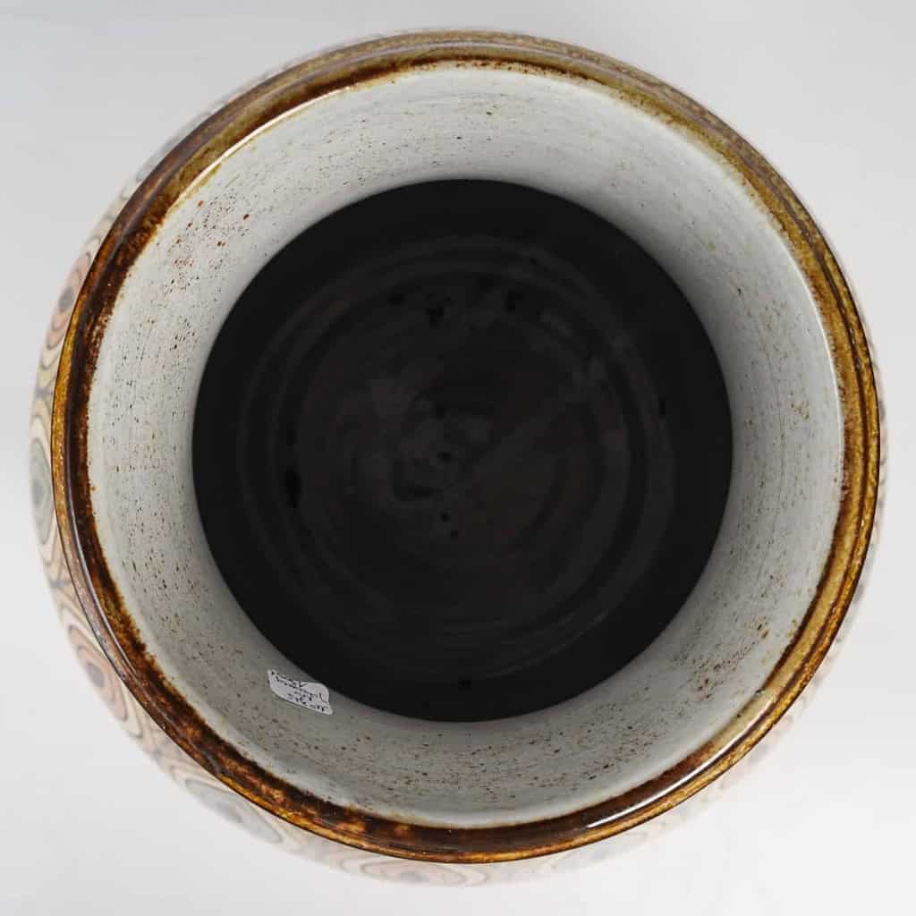 Grand vase en céramique par Jean-Claude Malarmey (1932-1992) | Biron Grand vase en céramique par Jean-Claude Malarmey (1932-1992)