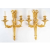 Paire d’appliques de style Louis XVI signées Henri Vian. | Biron ||||||