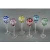 Cristallerie Saint Louis Modèle « Florence », 6 Verres Couleur « Roemers » | Biron Cristallerie Saint Louis Modèle "Florence", 6 Verres Couleur "Roemers"