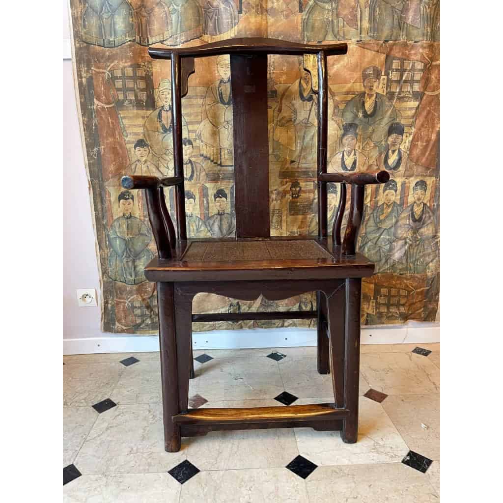 Fauteuil à bonnet lettré – antiquité chinoise | Biron ||||||
