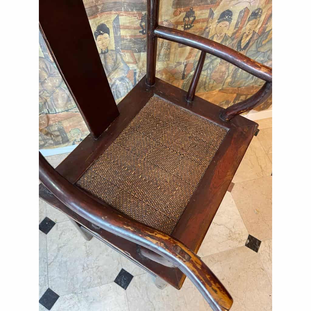 Fauteuil à bonnet lettré – antiquité chinoise | Biron Fauteuil à bonnet lettré - antiquité chinoise