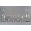 Service « Savergne » verre blanc de René LALIQUE – 34 Pièces | Biron ||||||||||||