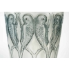 Vase « Inséparables » verre blanc patiné bleu de René LALIQUE | Biron Vase "Inséparables" verre blanc patiné bleu de René LALIQUE
