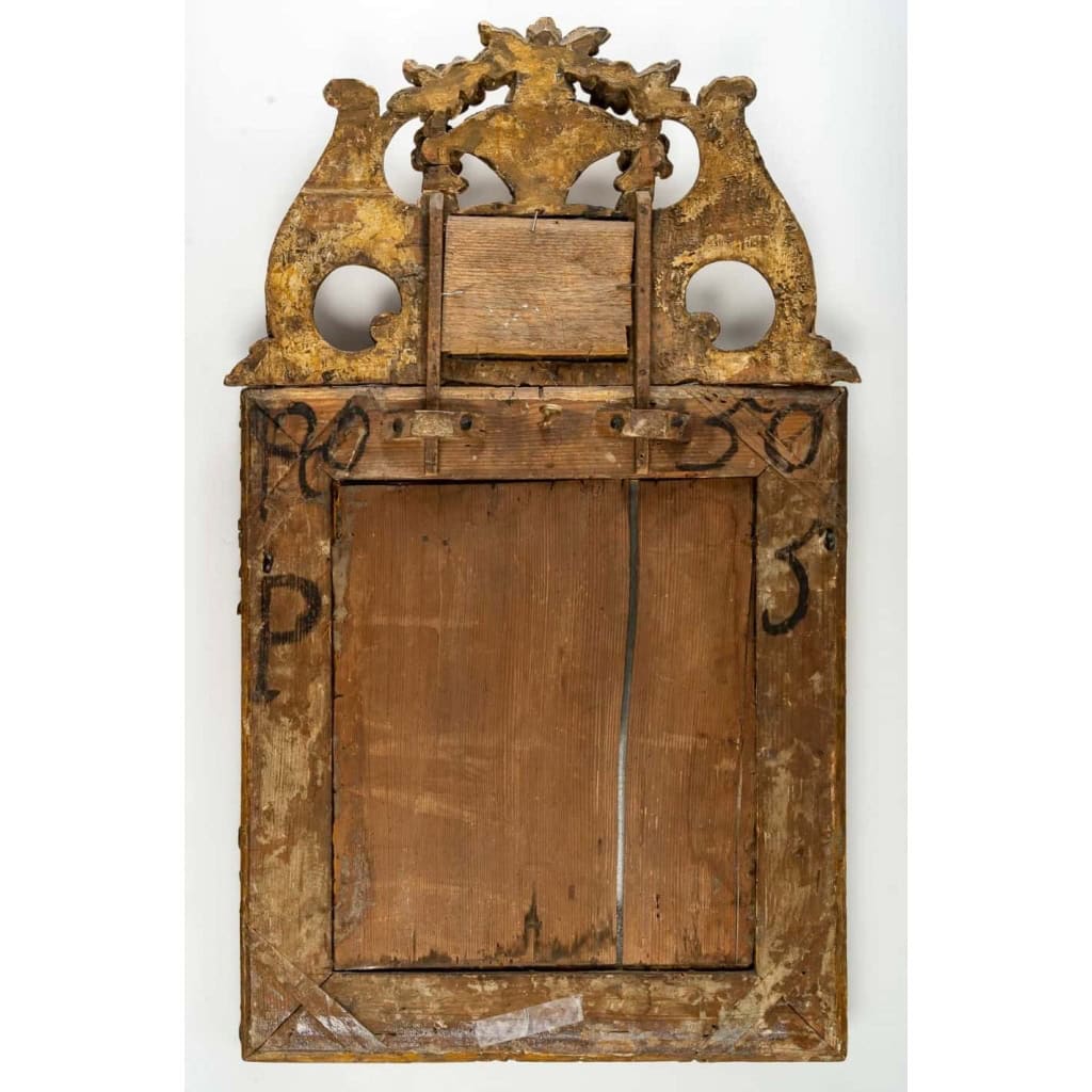 Miroir d’époque Louis XIV (1635 – 1715). | Biron Miroir d'époque Louis XIV (1635 - 1715).