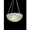 Suspension Plafonnier « Lausanne » verre blanc de René LALIQUE | Biron |||||