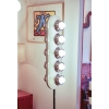 Angelo Cucci, Lampadaire en métal laqué blanc et chromé, années 1960 | Biron Angelo Cucci, Lampadaire en métal laqué blanc et chromé, années 1960