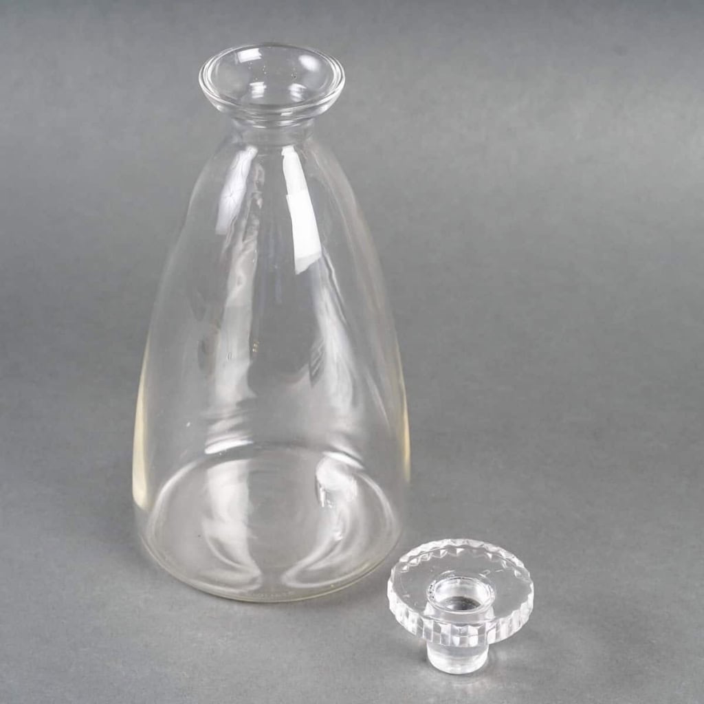 Carafe Art-Déco modèle inconnu de René LALIQUE | Biron Carafe Art-Déco modèle inconnu de René LALIQUE