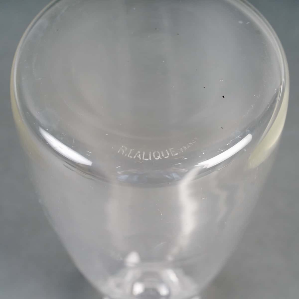 Carafe Art-Déco modèle inconnu de René LALIQUE | Biron Carafe Art-Déco modèle inconnu de René LALIQUE