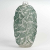 Vase « Ronces » verre blanc patiné vert de René LALIQUE | Biron |||||||||