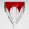 Service de Verres « Bristol » grand modèle cristal rouge de SAINT LOUIS – 12 pièces | Biron Service de Verres "Bristol" grand modèle cristal rouge de SAINT LOUIS - 12 pièces