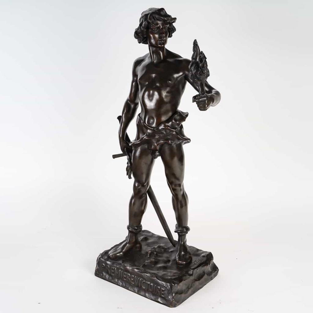 Bronze « Première victoire », Napoléon III | Biron Bronze "Première victoire", Napoléon III