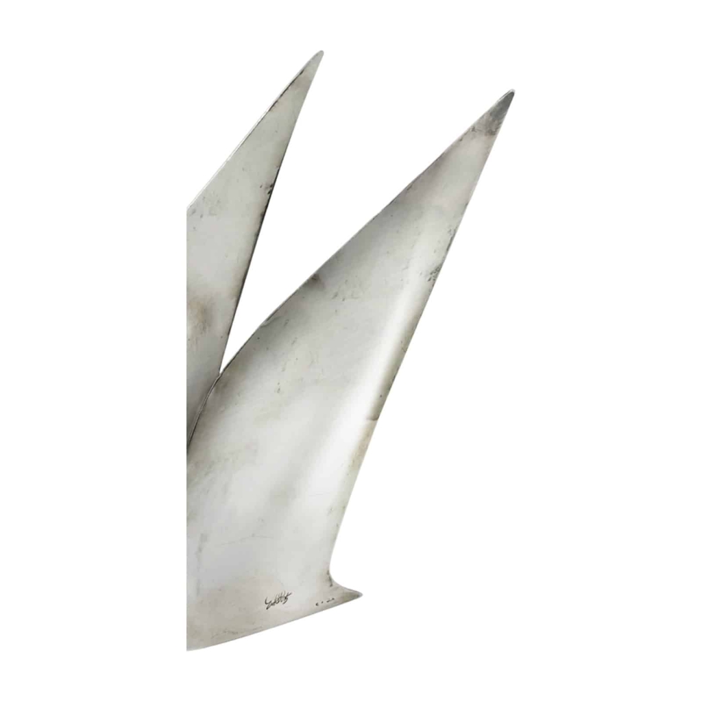 GIO PONTI (1891 – 1979) : Cygne en argent massif | Biron GIO PONTI (1891 - 1979) : Cygne en argent massif