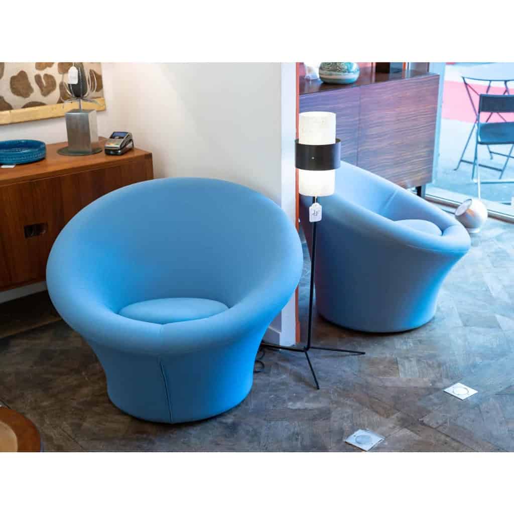 Pierre Paulin pour Artifort, Paire de fauteuils « Mushroom », années 1970 | Biron |||||