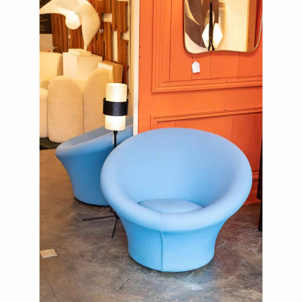 Pierre Paulin pour Artifort, Paire de fauteuils « Mushroom », années 1970 | Biron Pierre Paulin pour Artifort, Paire de fauteuils "Mushroom", années 1970