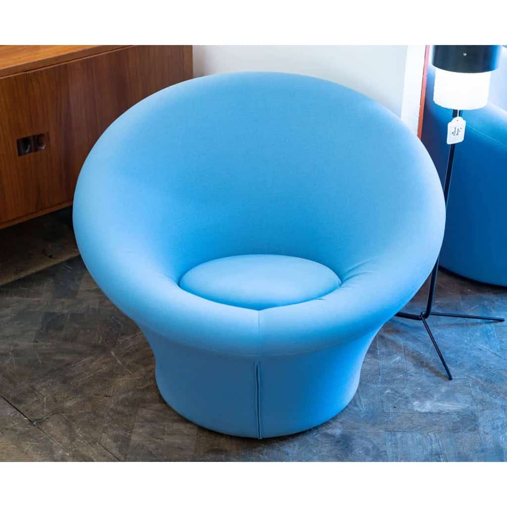 Pierre Paulin pour Artifort, Paire de fauteuils « Mushroom », années 1970 | Biron Pierre Paulin pour Artifort, Paire de fauteuils "Mushroom", années 1970