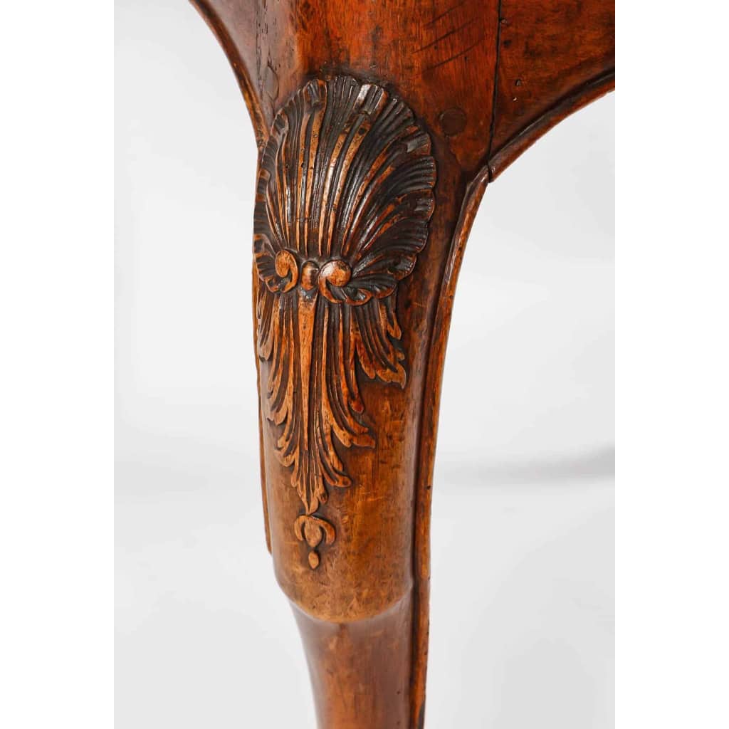 Table à Jeux Louis XV. En Noyer. 18ème siècle. | Biron Table à Jeux Louis XV. En Noyer. 18ème siècle.