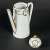 Service tête à tête en porcelaine de Limoge