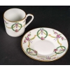 Service tête à tête en porcelaine de Limoge