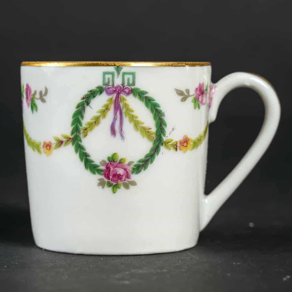 Service tête à tête en porcelaine de Limoge