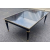 1950/70 Gerard MILLE Pour Maison Jansen Table Basse Bois Laqué Noir