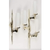 Série de 2 Appliques en bronze doré Maison Arlus 1950 | Biron Série de 2 Appliques en bronze doré Maison Arlus 1950