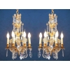 Paire de lustres de style Louis XV. | Biron ||||||||