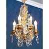 Paire de lustres de style Louis XV. | Biron Paire de lustres de style Louis XV.
